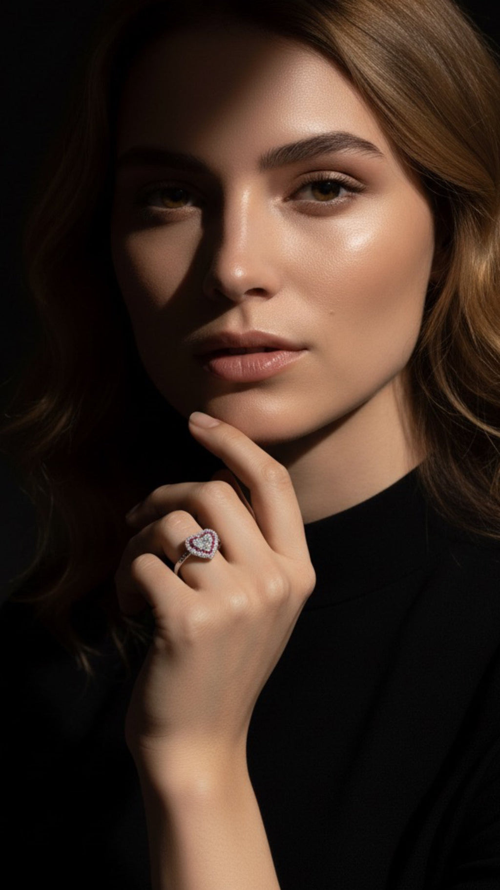 ANELLO CUORE LOVE