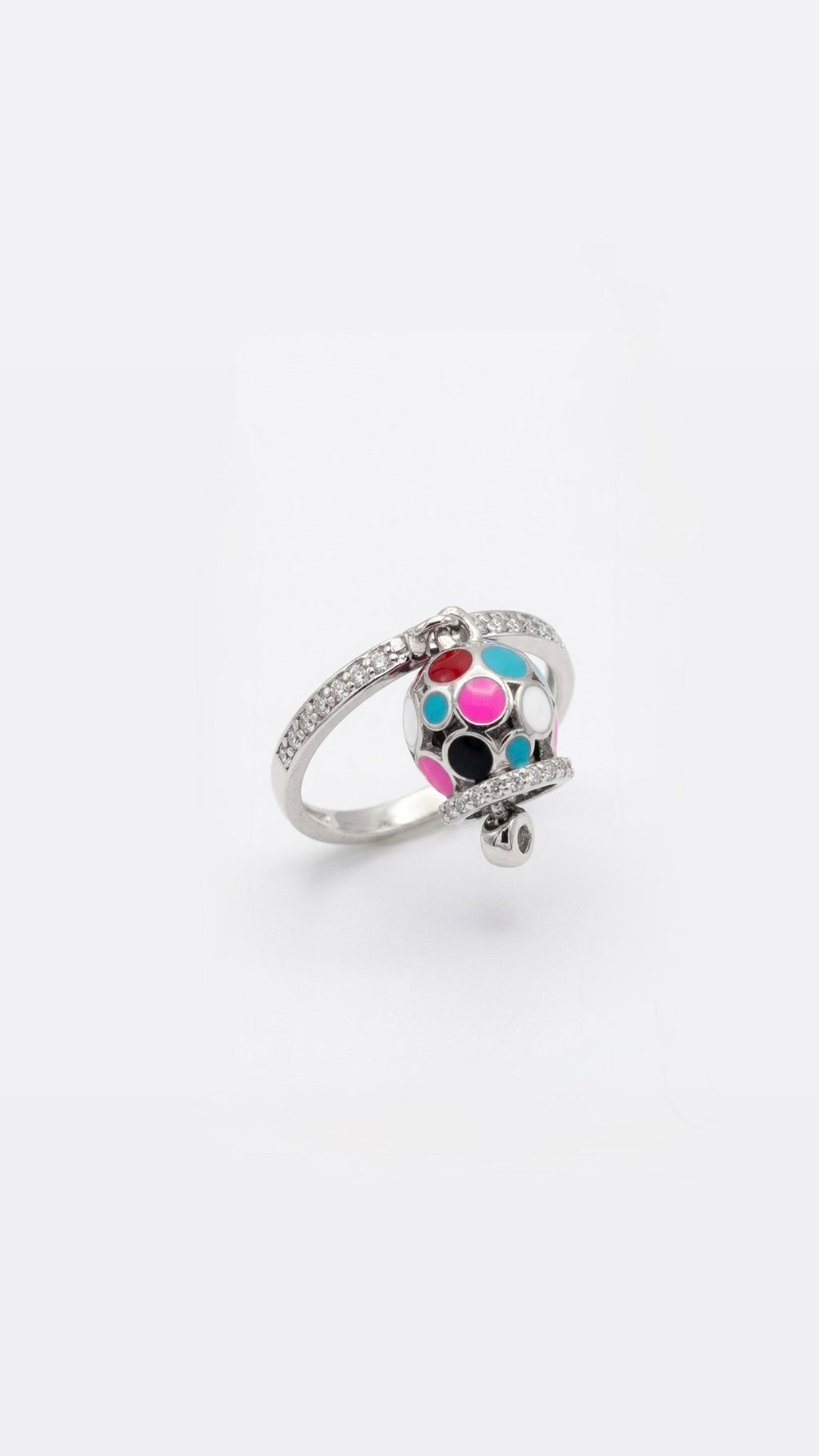 ANELLO CAMPANELLA MULTICOLORE