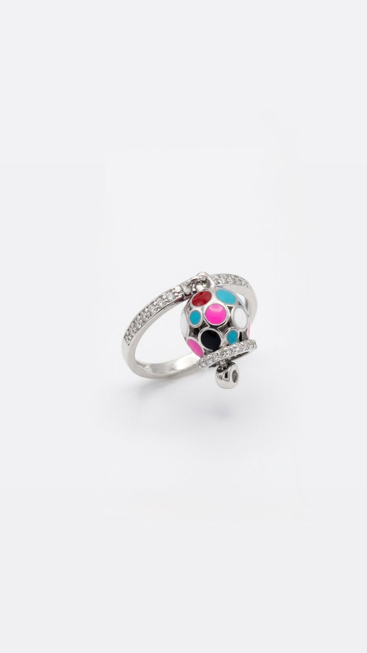 ANELLO CAMPANELLA MULTICOLORE
