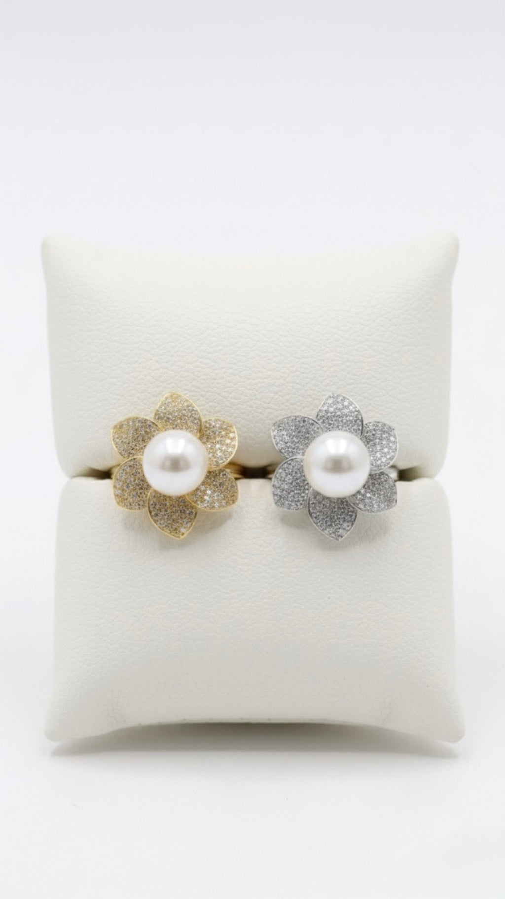 ANELLO PERLA FIORITA